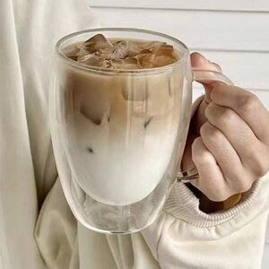 Double-Walled Glass Coffee Mug